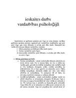 Konspekts 'Vardarbības psiholoģija', 1.