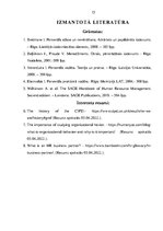 Referāts 'Personāla vadības loma un nozīme organizācijā', 15.