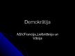 Prezentācija 'ASV, Francijas, Lielbritānijas un Vācijas demokrātiskā attīstība 20.-30.gados', 1.