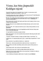 Referāts 'Kuldīga', 10.