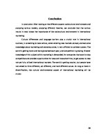 Referāts 'The Sociocultural Environment (Cultural Differences in International Marketing)', 36.