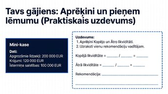 Prezentācija 'Likviditāte, rentabilitāte un apritīgums: praktiskā finanšu analīze (FP&A)', 11.