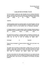 Eseja 'A Balanced Economic State', 1.