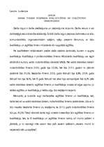 Eseja 'Darba tirgus pieprasa kvalificētus un izglītotus darbiniekus', 1.