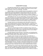 Eseja 'Izrādes "Riests" recenzija', 1.