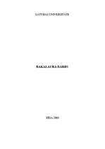 Diplomdarbs 'Characterization of Harry in J.K.Rowling`s "Harry Potter and the Half-Blood Prin', 1.