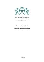 Referāts 'Autoceļu satiksmes drošība', 1.