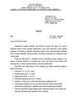 Paraugs 'Oferte, akcepts, līgums', 1.