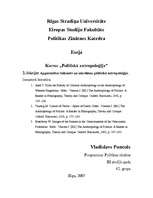 Eseja 'Apgaismības laikmets un mūsdienu politiskā antropoloģija', 1.