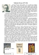 Eseja 'Voldemārs Matvejs - biogrāfija, daiļrade', 1.