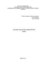 Referāts 'Nacistiskās Vācijas drošības politika no 1933. līdz 1939.gadam', 1.