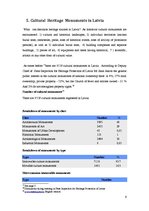 Referāts 'Latvian Historical Heritage - Good Challenge for Tourists', 9.