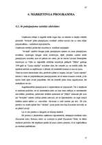 Referāts 'Mārketinga pasākumu plāns viesu mājai', 47.