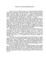 Eseja 'Tūrisms un tūrisma ģeogrāfija Latvijā', 1.
