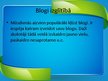 Prezentācija 'Blogi izglītībā', 4.