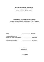 Prakses atskaite 'Alkohola lietošanas motīvi jauniešiem 16-18 gadu vecumā', 1.