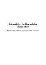 Referāts 'Informācijas drošība mobilos sakaru tīklos', 17.
