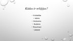 Prezentācija 'Reliģijas ietekme uz mūsdienu sabiedrību', 3.