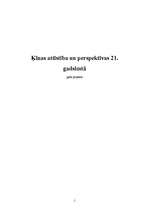 Referāts 'Ķīnas attīstība un perspektīvas 21.gadsimtā', 1.