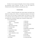 Konspekts 'Banking System in Latvia', 5.