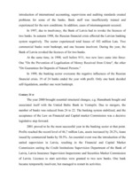 Konspekts 'Banking System in Latvia', 7.