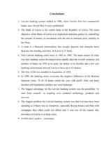 Konspekts 'Banking System in Latvia', 14.