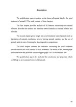 Referāts 'Kriminālatbildība par cietsirdīgu izturēšanos pret dzīvniekiem', 44.