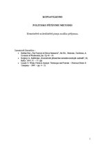 Konspekts 'Kvantitatīvā un kvalitatīvā pieeja sociālos pētījumos', 1.