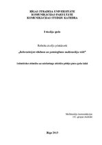 Referāts 'Sabiedrisko attiecību un mārketinga attīstība pēdējo piecu gadu laikā', 1.