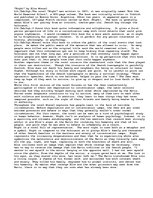 Eseja 'Night book analysis', 1.