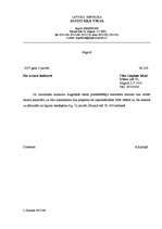 Paraugs 'Lietvedības dokumentu paraugi', 3.