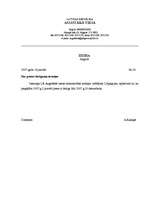 Paraugs 'Lietvedības dokumentu paraugi', 7.