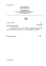 Paraugs 'Lietvedības dokumentu paraugi', 8.