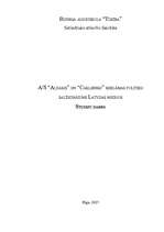 Referāts 'A/s "Aldaris" un "Carlsberg" reklāmas politiku salīdzinājums Latvijas medijos', 1.