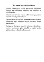 Konspekts 'Berzes sajūgs', 7.