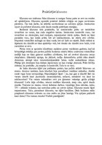 Eseja 'Praktizējot klusumu', 1.