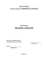 Prakses atskaite 'Prakses atskaite', 1.