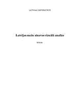 Referāts 'Latvijas mežu ainavas vizuālā uztvere', 1.