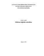 Referāts 'Jēdzienu loģiskās attiecības', 1.