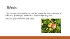 Prezentācija 'Augļu koku un ogulāju šķirnes', 5.