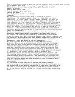 Eseja 'Genetics', 1.