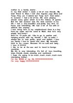 Eseja 'A Story about Me', 3.