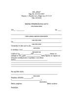 Paraugs 'Darba pieņemšanas akts', 1.