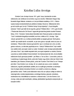 Referāts 'Kristīne Luīze Avotiņa', 4.