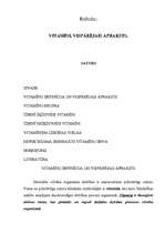 Referāts 'Vitamīni. Vispārējais apraksts', 1.