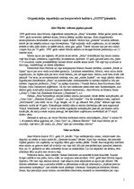 Konspekts 'Organizāciju reputācija un korporatīvā kultūra. Korporācija "Sony"', 1.