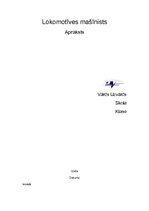 Prezentācija 'Lokomotīves mašīnists', 1.