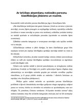 Referāts 'Ar brīvības atņemšanu notiesāto personu klasifikācija un tās būtība', 5.