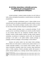 Referāts 'Ar brīvības atņemšanu notiesāto personu klasifikācija un tās būtība', 12.