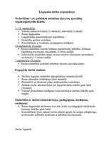 Paraugs 'Logopēda darba organizācija skolā', 1.